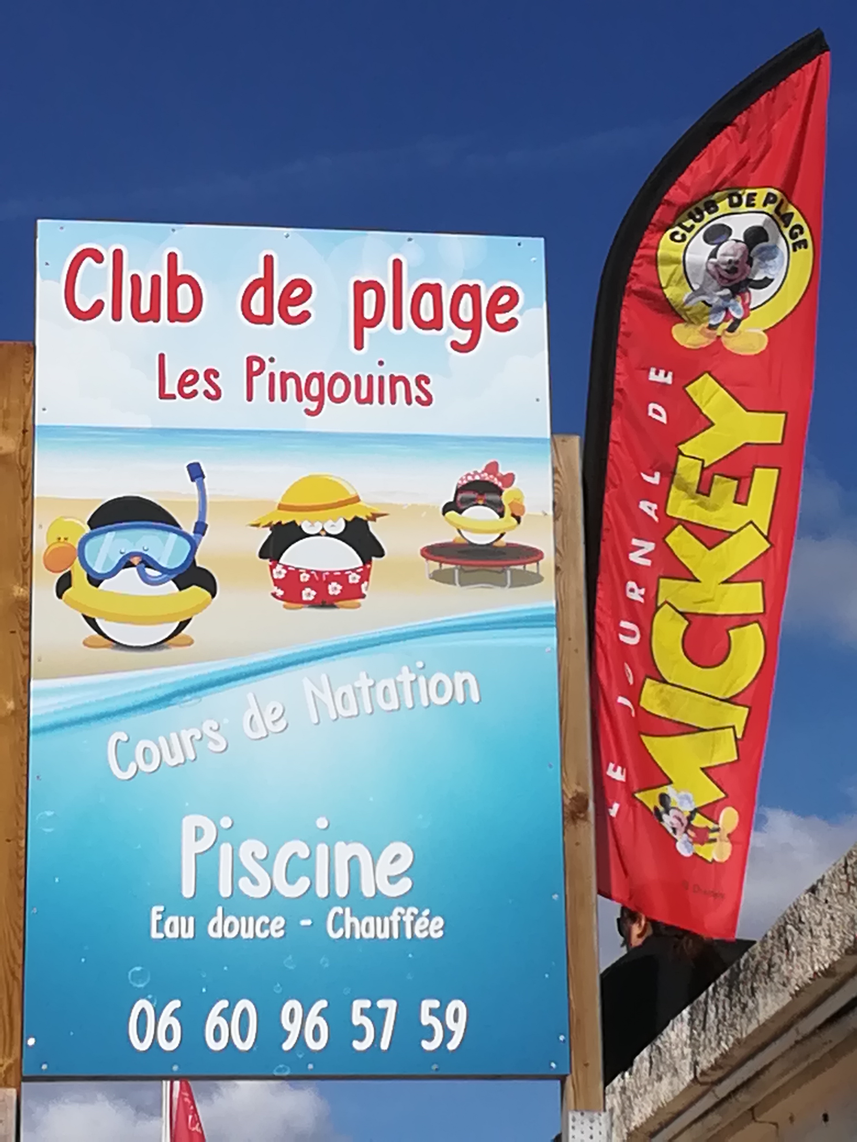 01 - Club de plage Les pingouins - Club du Journal de Mickey - La Baule_1