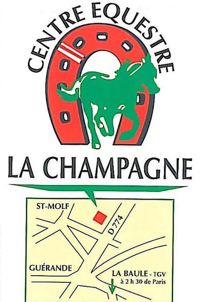 Centre équestre la Champagne - logo - Saint-Molf_1