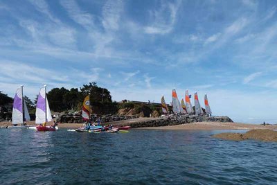 Nautisme en pays blanc base Toul Ru - Voiliers - Mesquer Quimiac_1
