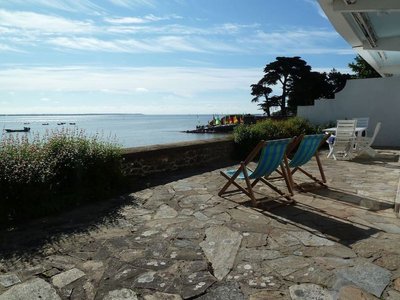 Le Pouliguen - Pointe de Penchâteau - Appartement 6 personnes - Terrasse vue mer_1