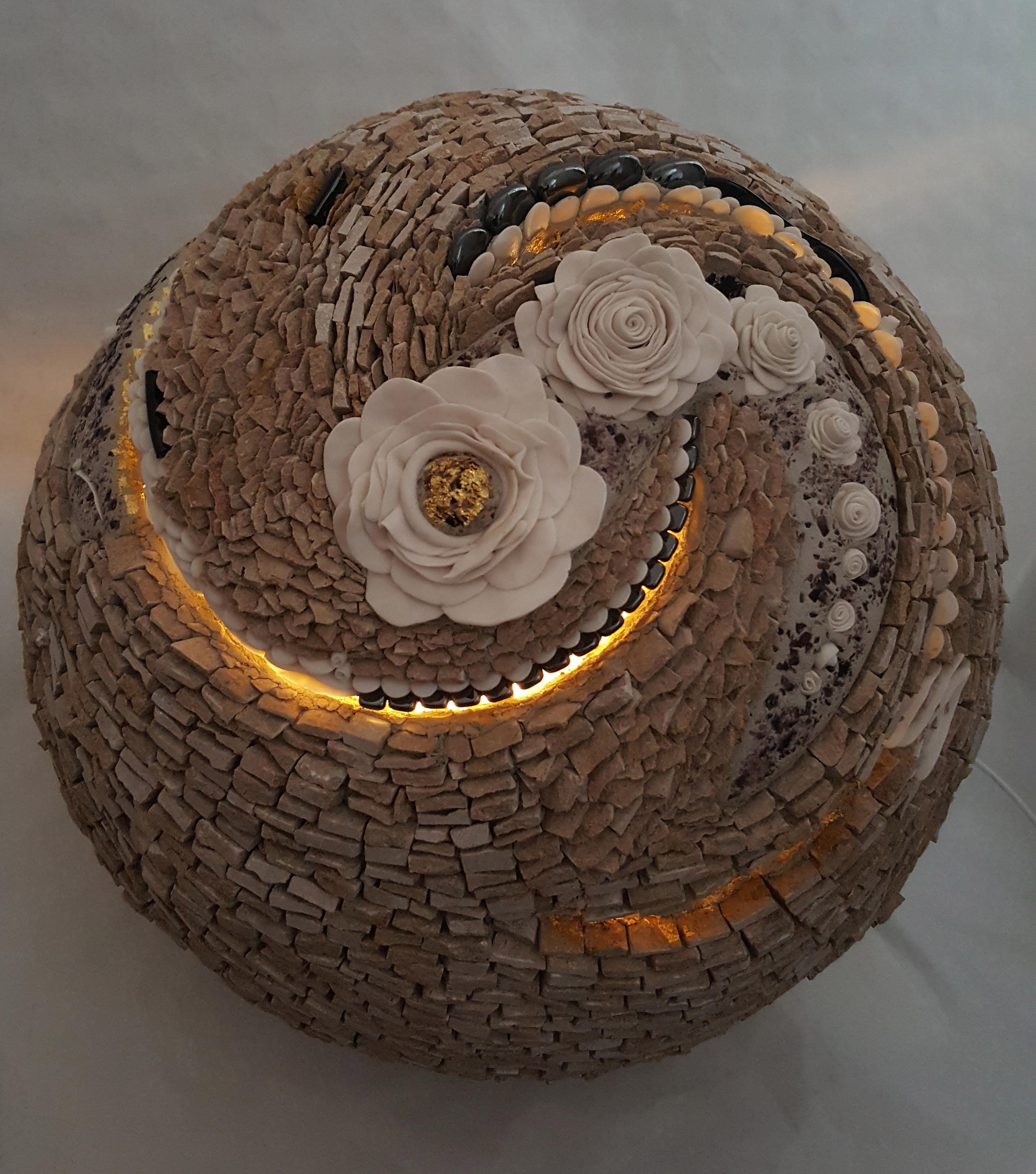 Atelier Galerie Sophia Rancatore, Guérande - Fleur lumineuse d'ambiance_1