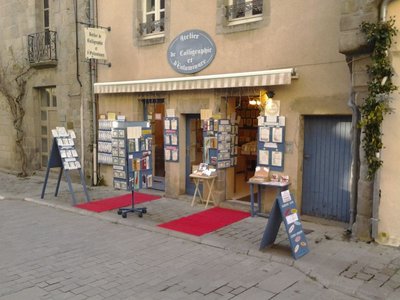 Guérande intra-muros, Atelier de calligraphie et d'enluminure_1