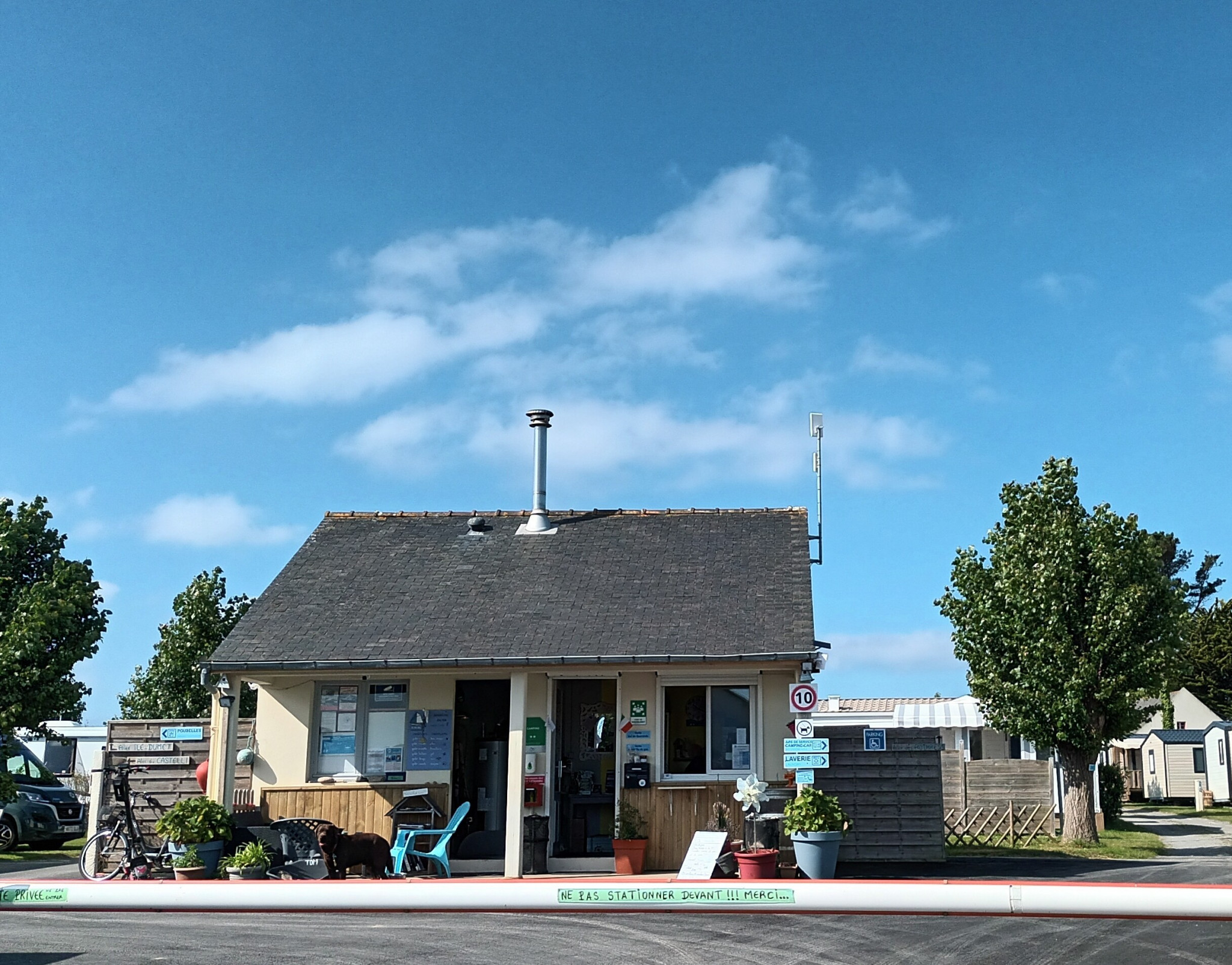 Camping Les Flots Bleus - Vue entrée - Piriac sur Mer_1