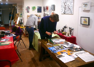 Ateliers dessin, peinture, sérigraphie et photo argentique avec Romain Louvel à Rouans_1