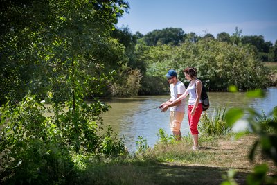 Partie de pêche sur les bords de l'Acheneau_1