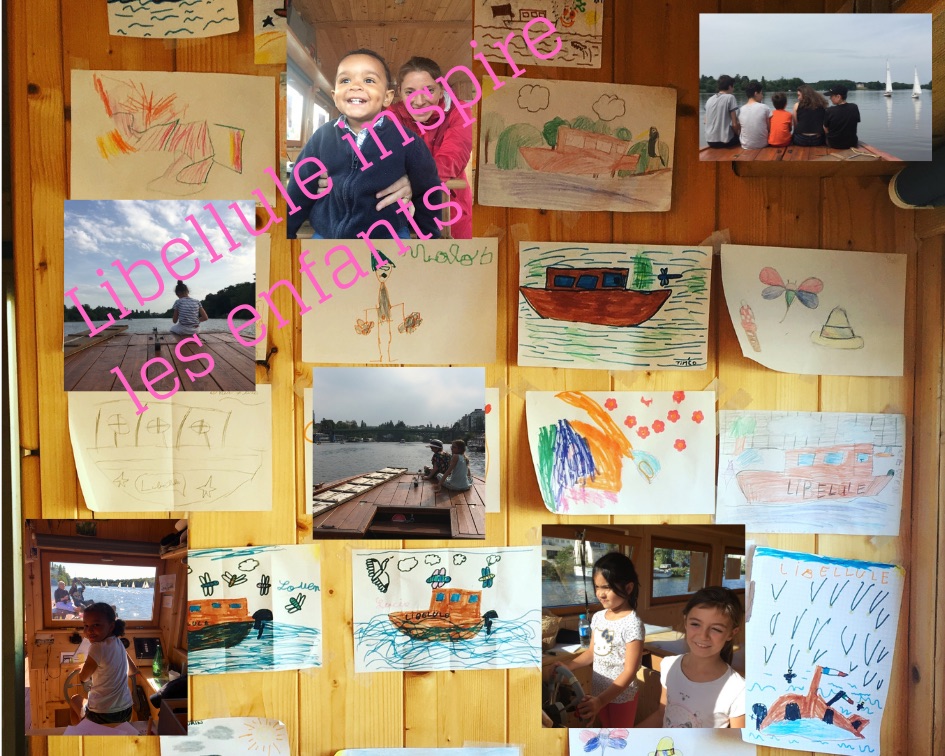 Libellule inspire les enfants