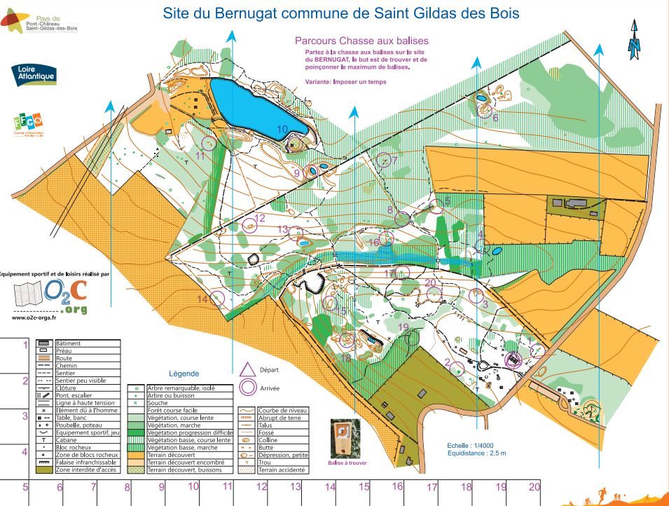 Course d'orientation Bernugat_1