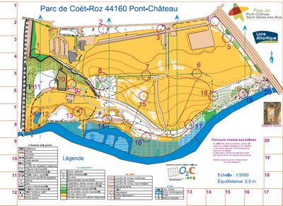 Course d'orientation Coët Roz_1