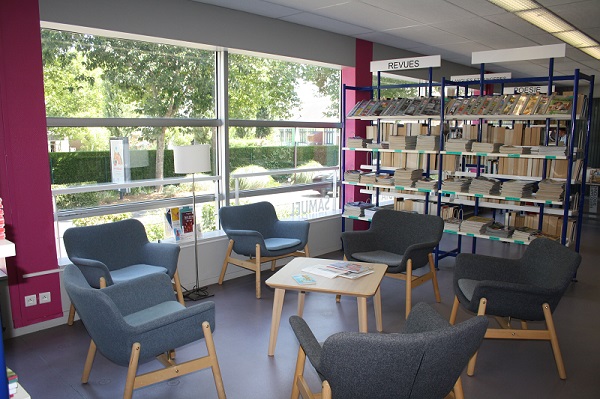 Médiathèque Samuel Beckett - Guérande - Salon_1