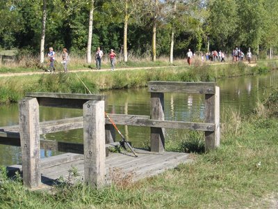 Ponton canal Bief du Pas d'Héric