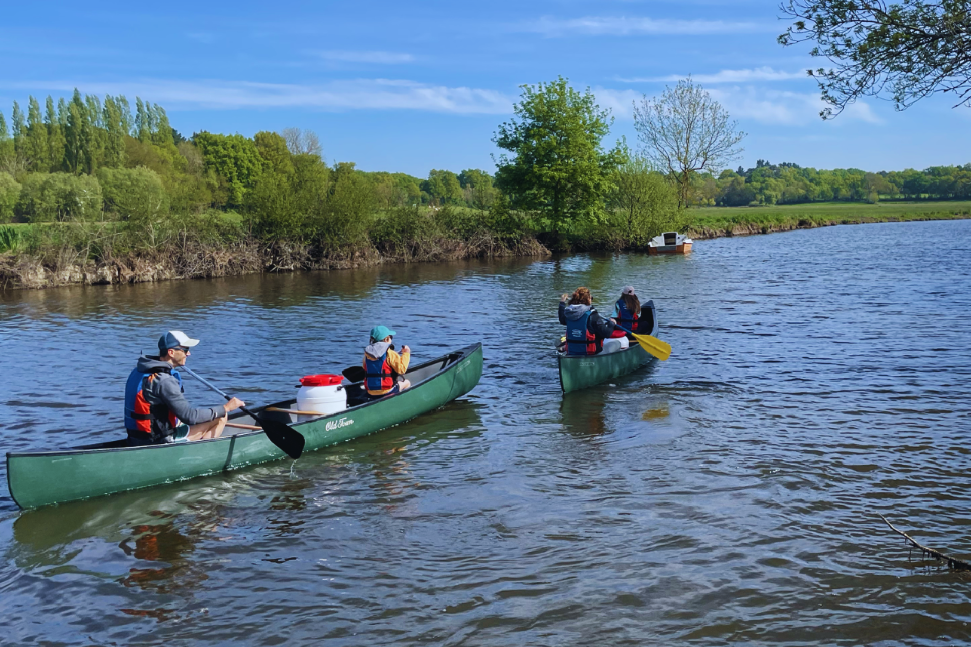 Balade en canoë - kayak au coucher du soleil avec Atlantic Kayak_1